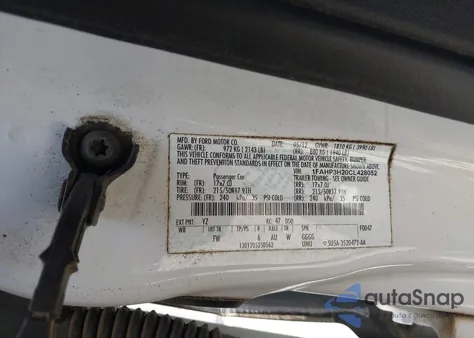 2012 Ford Focus Sel z USA, uszkodzony, nr VIN 1FAHP3H20CL428052